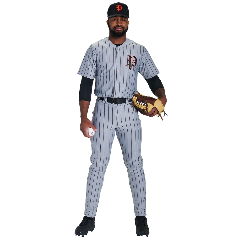 Champro Youth Triple Crown 2.0 Tapered Pinstripe Baseball Pants-2