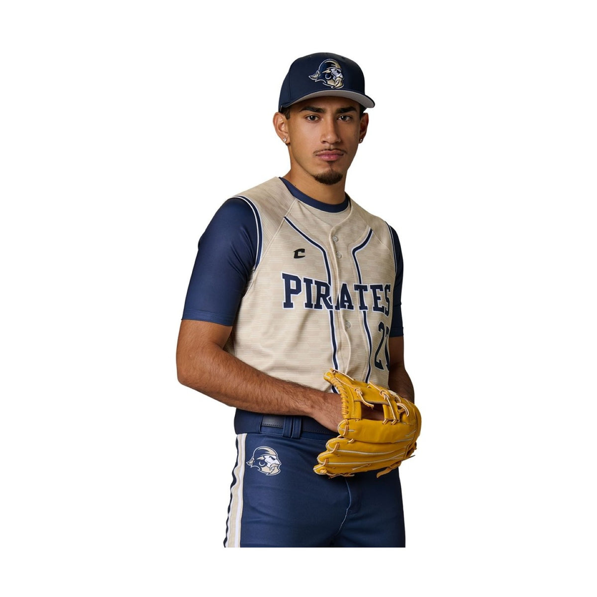 Custom Full Button Sleeveless Loose Jersey Team Baseball Jerseys