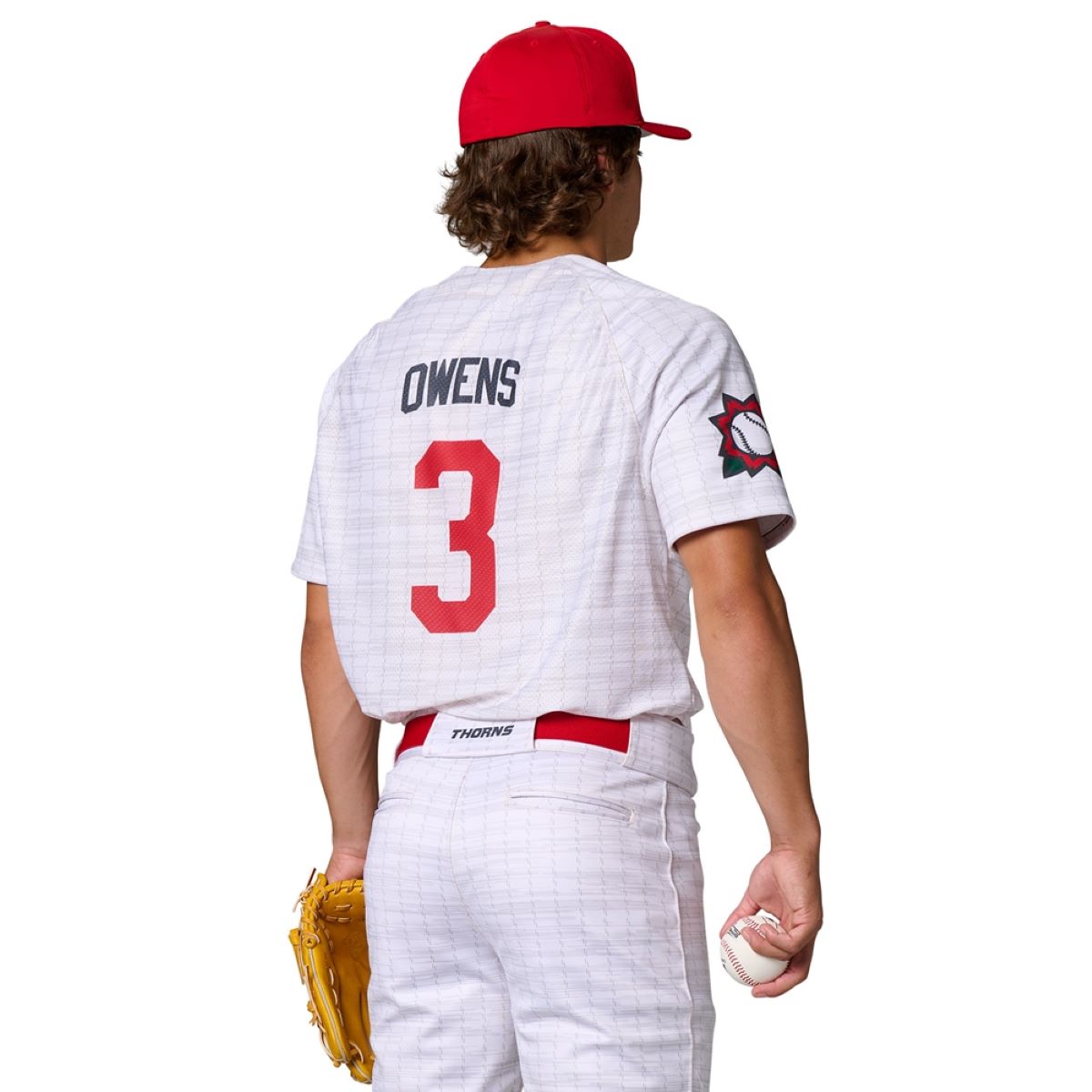 Custom Full Button Pro Neck Short Sleeve Loose Jersey Team Baseball Jerseys