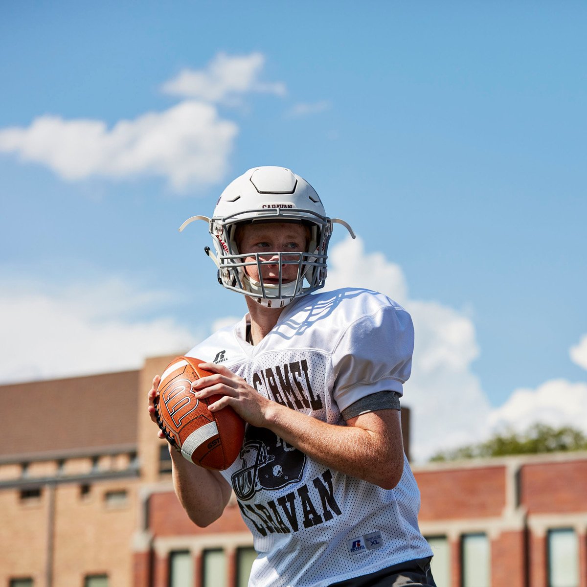 Wilson GST Prime Official Size NCAA BLEM Football Football Footballs All