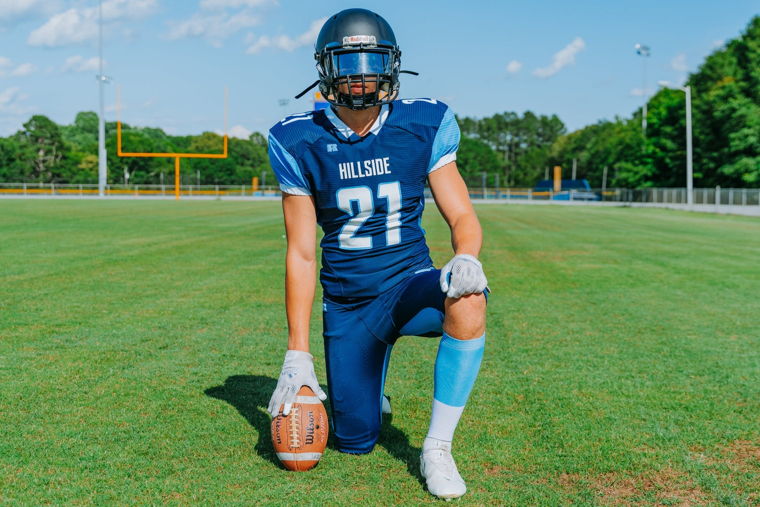 Grid Iron Socks Pattern H - Custom Socks Unisex Accessories Socks