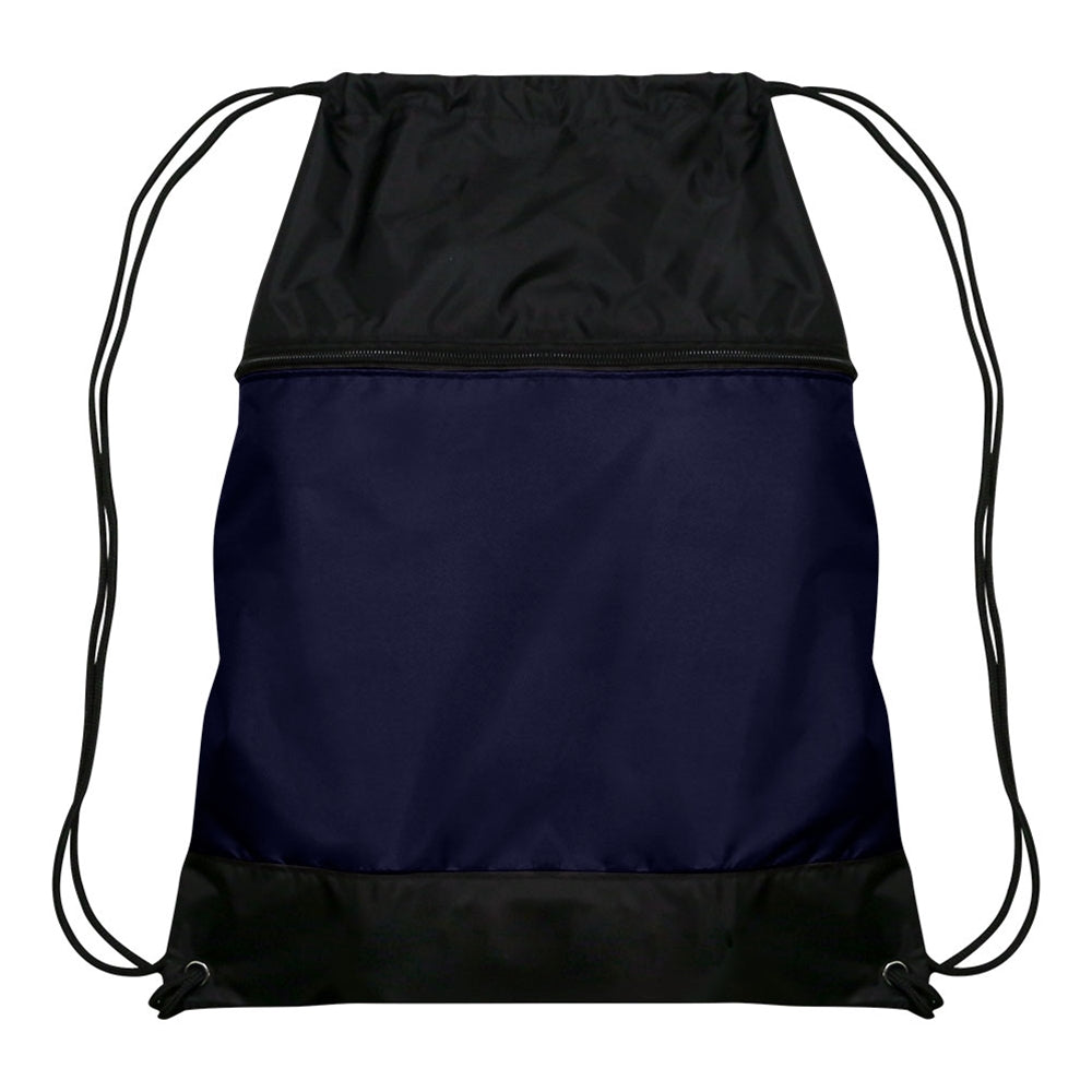 Champro Drawstring Bag w/Zipper Pocket Unisex Accessories Bags & Backpacks