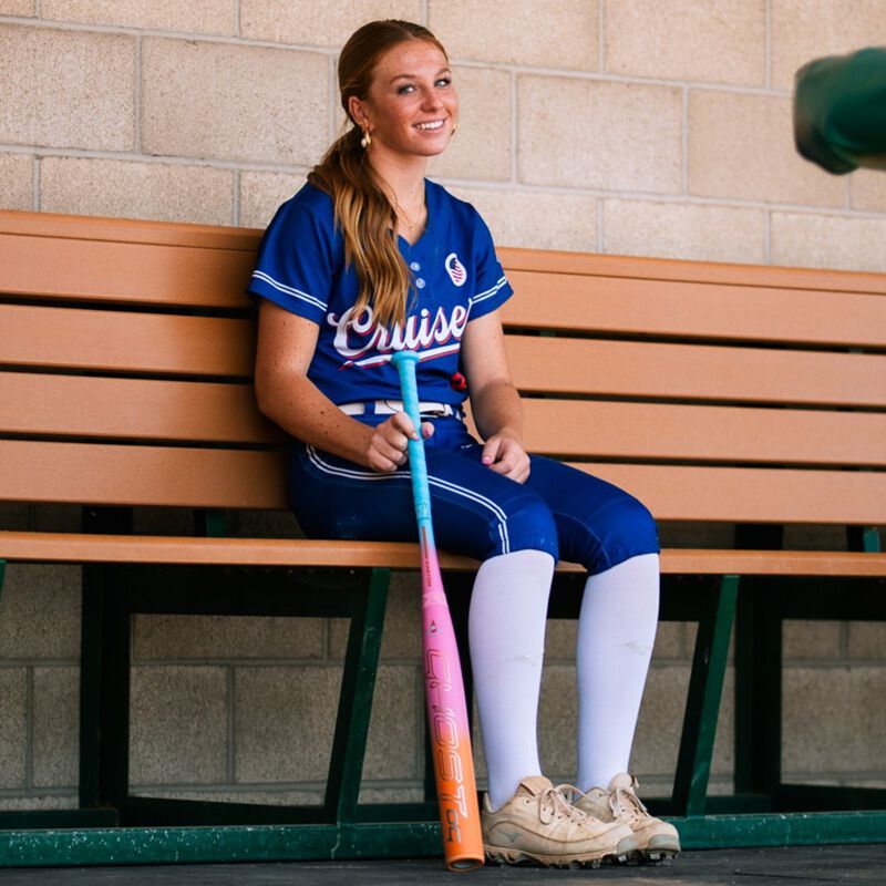 Easton Ghost OG Rainbow Sherbet -11 Fastpitch Bat Baseball Bats All