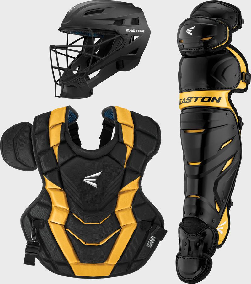 Easton Elite X Intermediate Catchers Set Baseball Catcher's Protective Equipment All