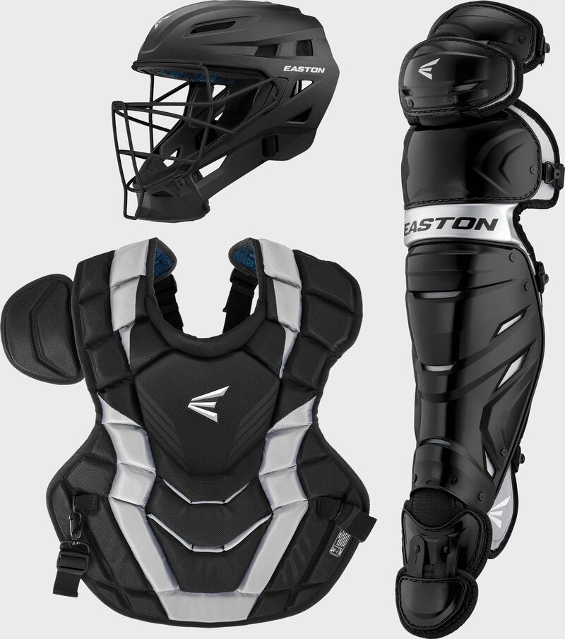 Easton Elite X Intermediate Catchers Set Baseball Catcher's Protective Equipment All