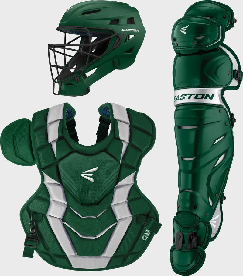 Easton Elite X Intermediate Catchers Set Baseball Catcher's Protective Equipment All