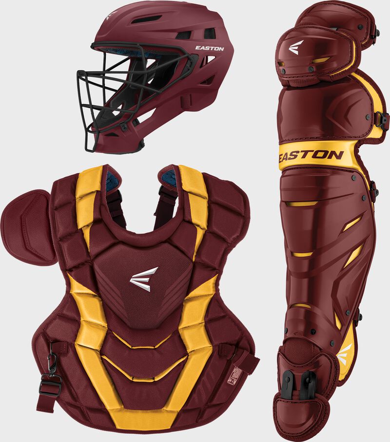 Easton Elite X Intermediate Catchers Set Baseball Catcher's Protective Equipment All