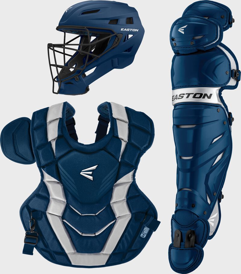 Easton Elite X Intermediate Catchers Set Baseball Catcher's Protective Equipment All