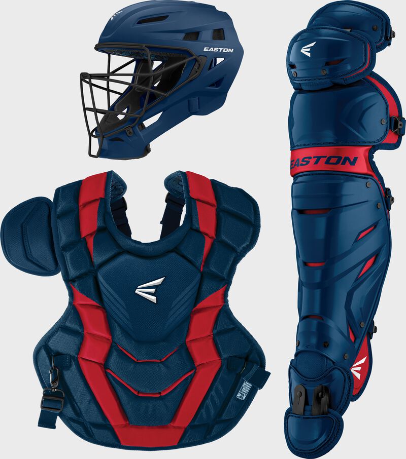 Easton Elite X Intermediate Catchers Set Baseball Catcher's Protective Equipment All