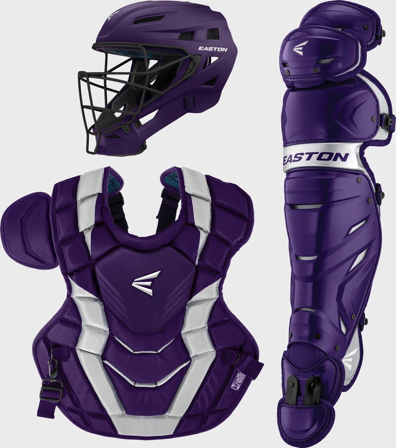 Easton Elite X Intermediate Catchers Set Baseball Catcher's Protective Equipment All