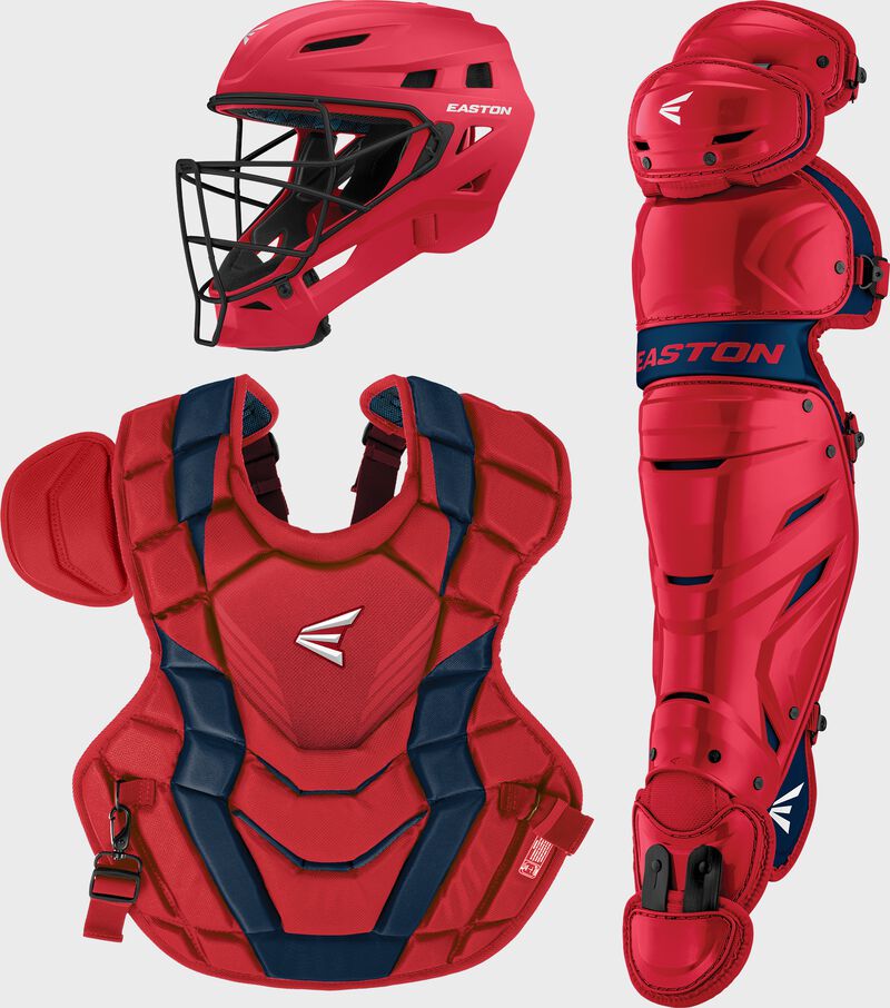Easton Elite X Intermediate Catchers Set Baseball Catcher's Protective Equipment All