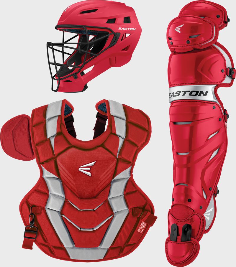 Easton Elite X Intermediate Catchers Set Baseball Catcher's Protective Equipment All