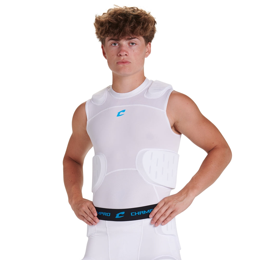 Champro Men's Formation Compression Padded Football Shirt-1