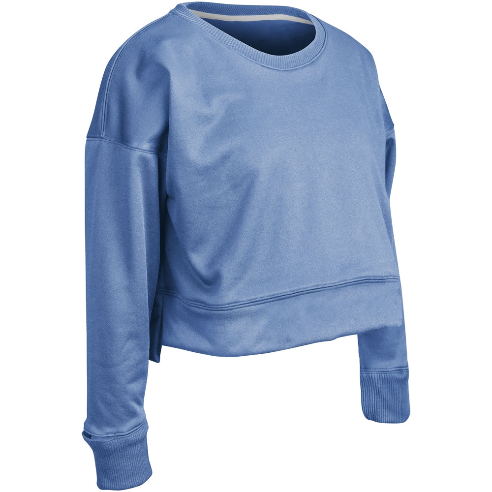Champro Lineup Fleece Women's Crop Crew Womens Apparel Sweatshirts & Fleece