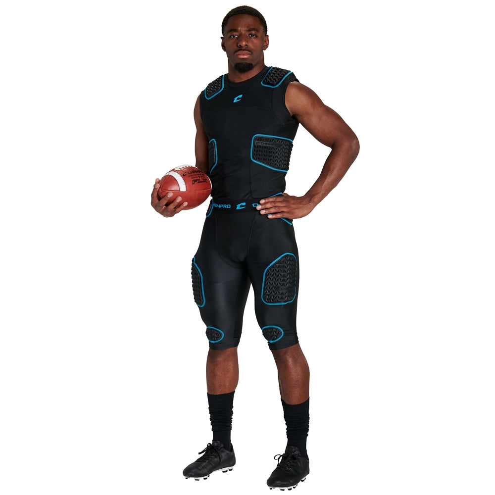 Champro Youth Bull Rush 7-Pad Football Girdle Football Girdles Youth