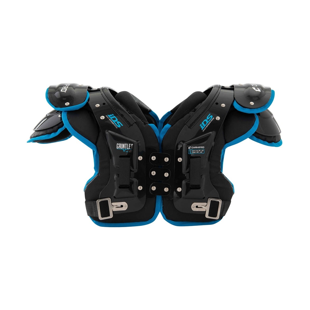 Champro Men's Gauntlet 2 Football Shoulder Pads Football Shoulder Pads Adult