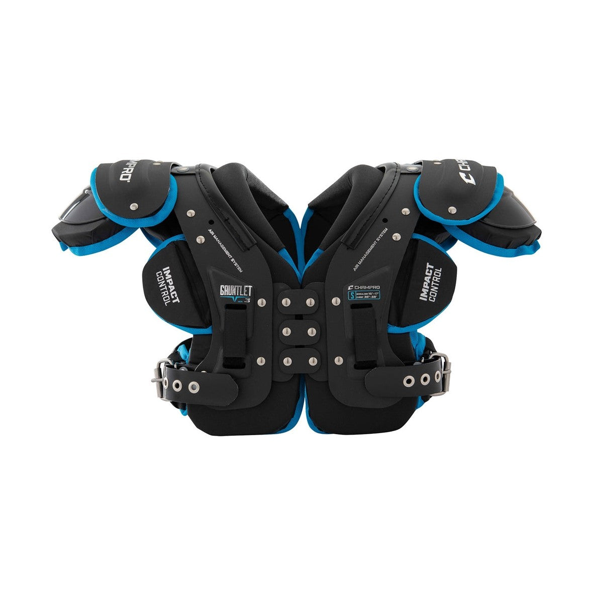 Champro Adult Gauntlet III Football Shoulder Pads Football Shoulder Pads Adult