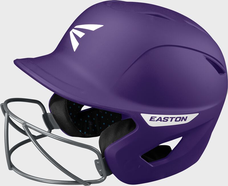 Easton Ghost Fastpitch Softball Batting Helmet With Softball Mask - Matte Softball batting helmets All