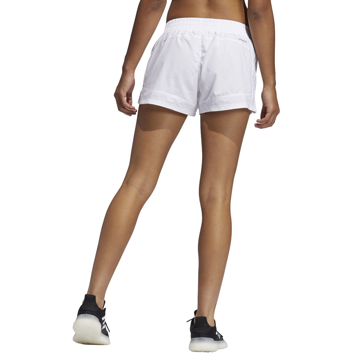 adidas Women's Pacer 3 Stripe Woven Shorts Womens Apparel Shorts