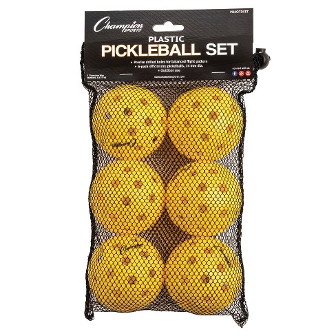 Champion Sports Recreational Outdoor Pickleball Set Tennis & Racquet Balls All