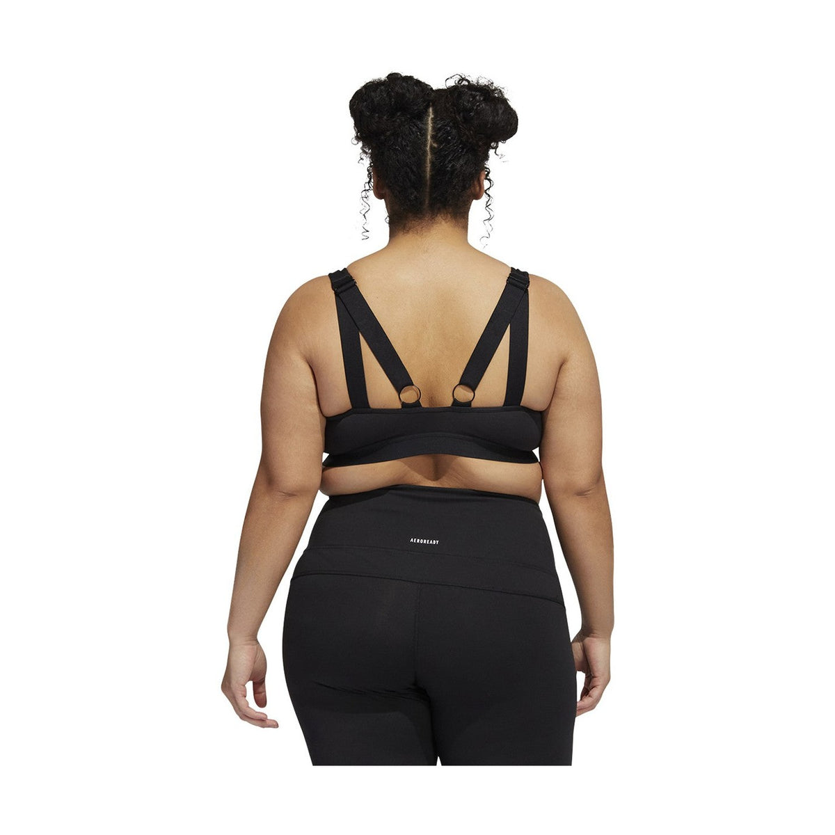 adidas Women's TLRD Move Training High Support Bra (Plus Size)-2