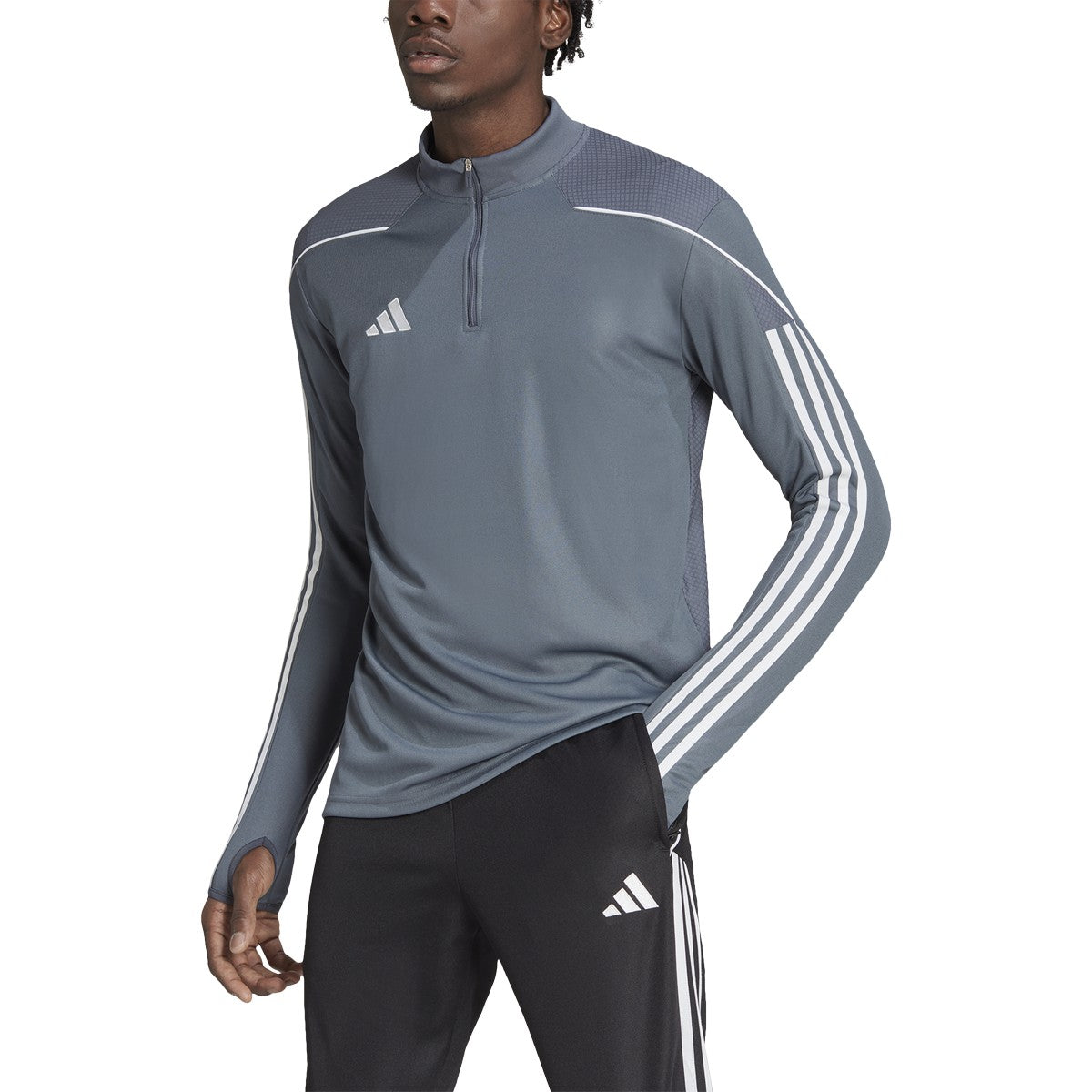 adidas Men's Tiro 23 Soccer League Training Top Soccer Uniforms & Apparel All