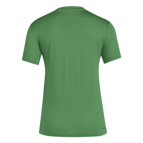 adidas Women's Short Sleeve Pregame BOS Tee Shirt 1 of 2 adidas