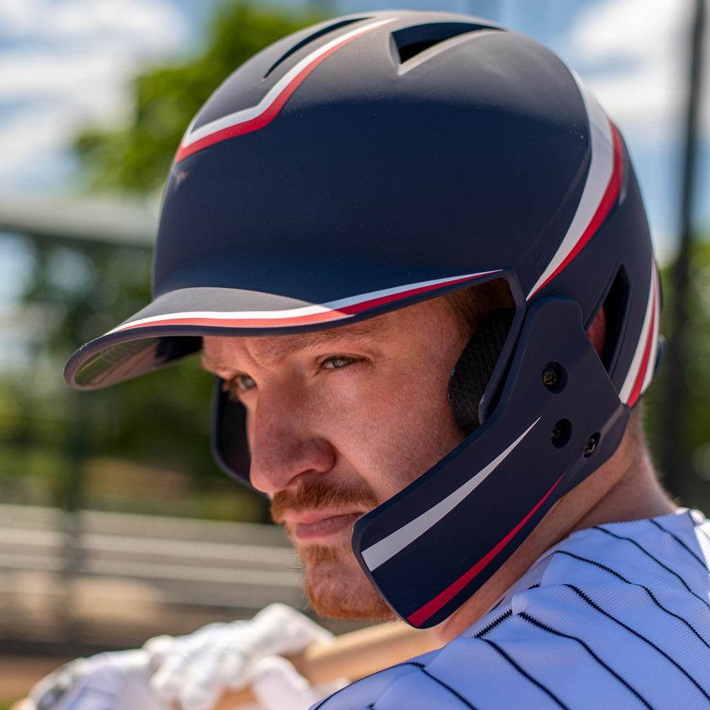 Champro HX Two-Tone Jaw Guard Baseball Batting Helmets All