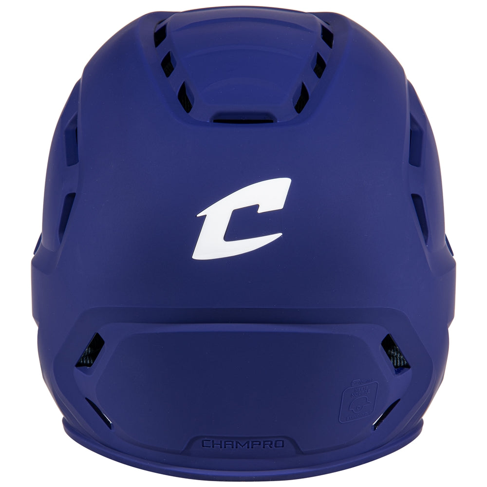 Champro HXE Matte Baseball Helmet with Jaw Guard
