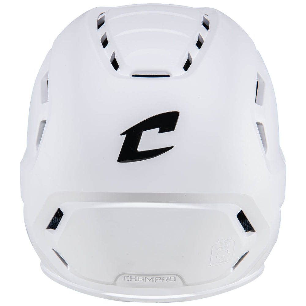 Champro HXE Matte Baseball Helmet with Jaw Guard