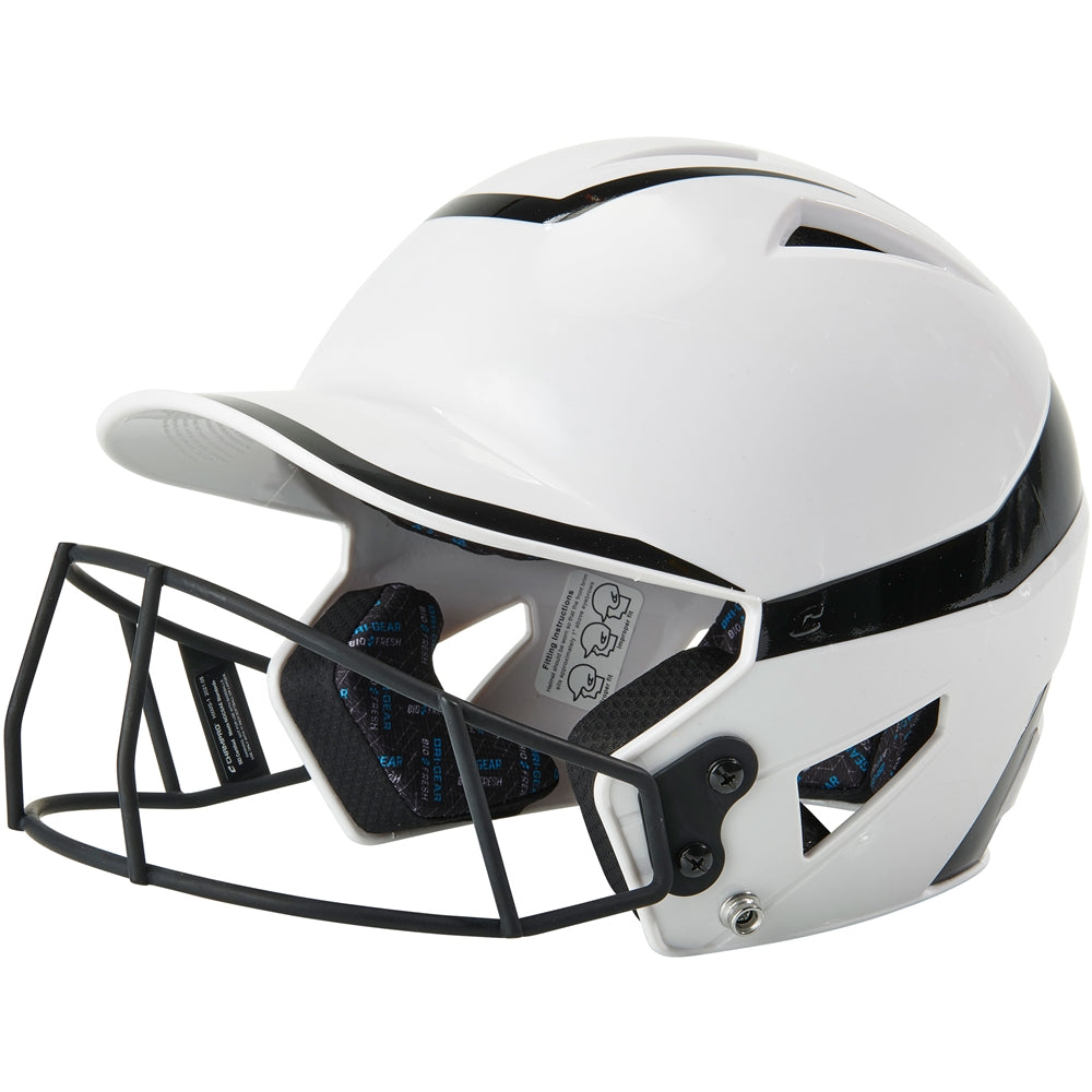 Champro Senior HX Rise Pro Softball Batting Helmet with Facemask Softball batting helmets All