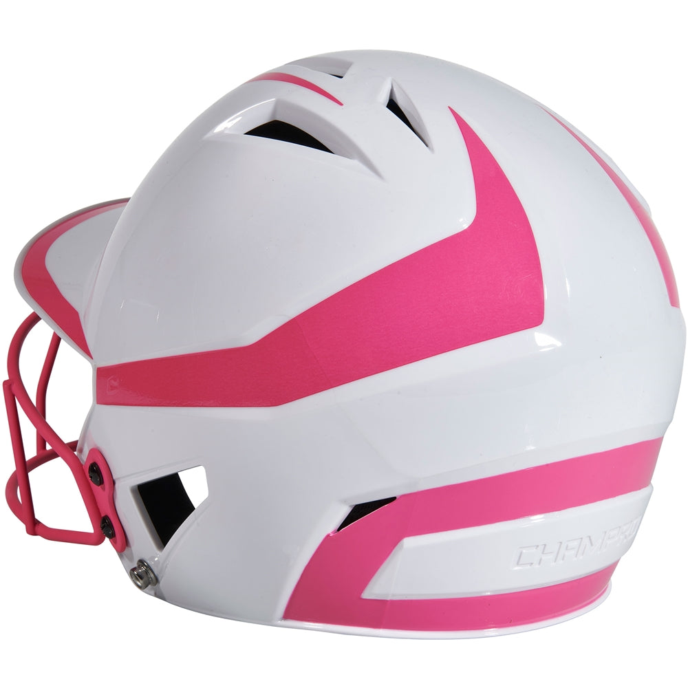 Champro Junior HX Rise Pro Softball Batting Helmet with Facemask Softball batting helmets All