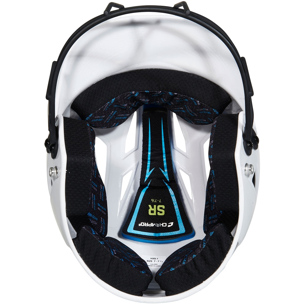 Champro Senior HX Rise Pro Softball Batting Helmet with Facemask Softball batting helmets All