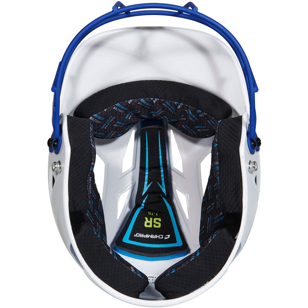 Champro Senior HX Rise Pro Softball Batting Helmet with Facemask Softball batting helmets All