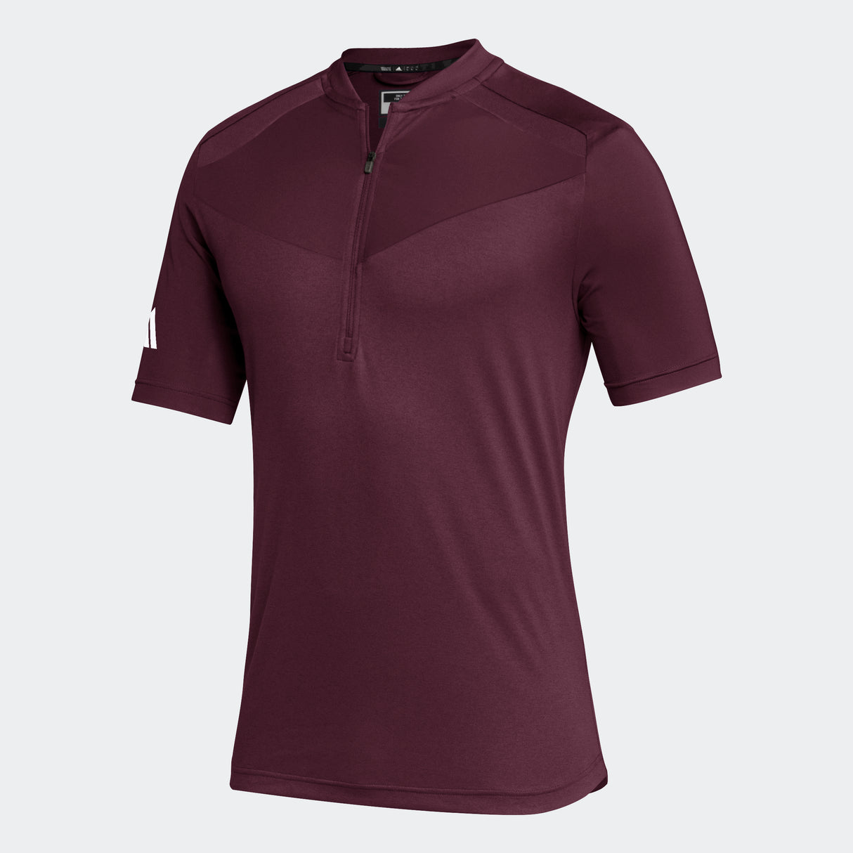 adidas Men's Sideline 1/4 Zip Short Sleeve Training Jacket Mens Apparel Sweatshirts & Fleece