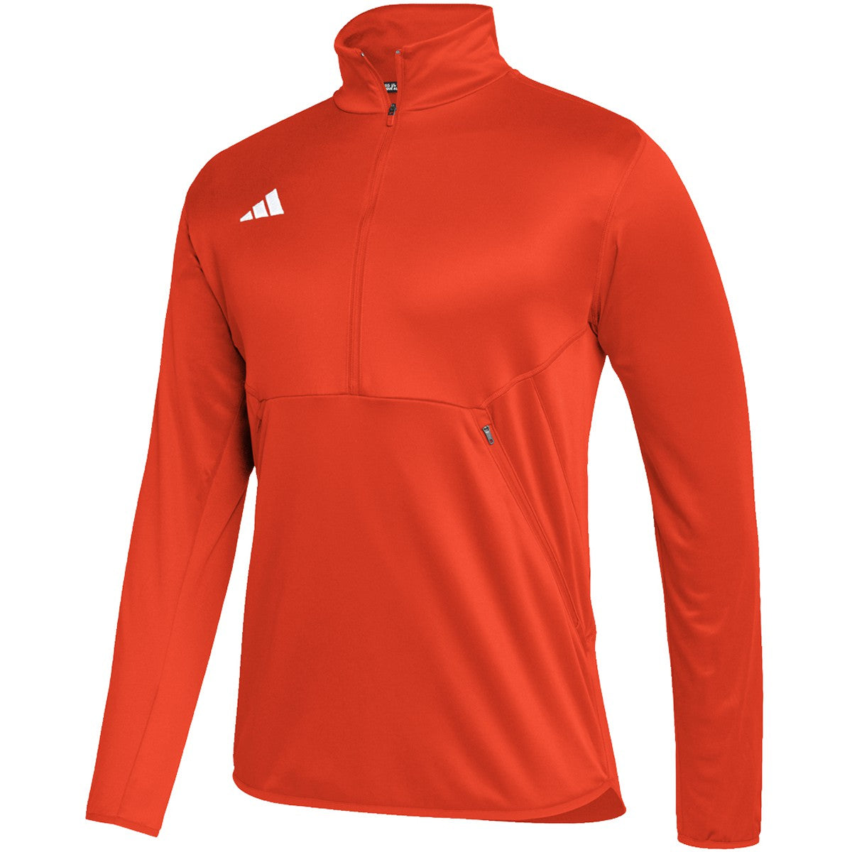 adidas Men's Sideline Knit 1/4 Zip Jacket Mens Apparel Sweatshirts & Fleece