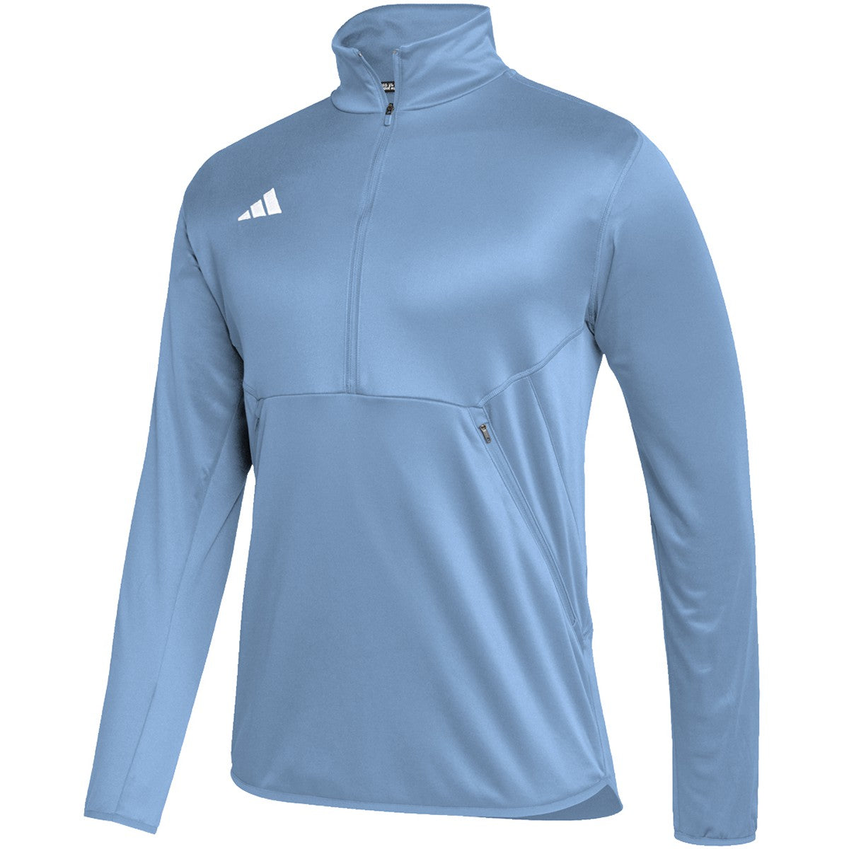 adidas Men's Sideline Knit 1/4 Zip Jacket Mens Apparel Sweatshirts & Fleece