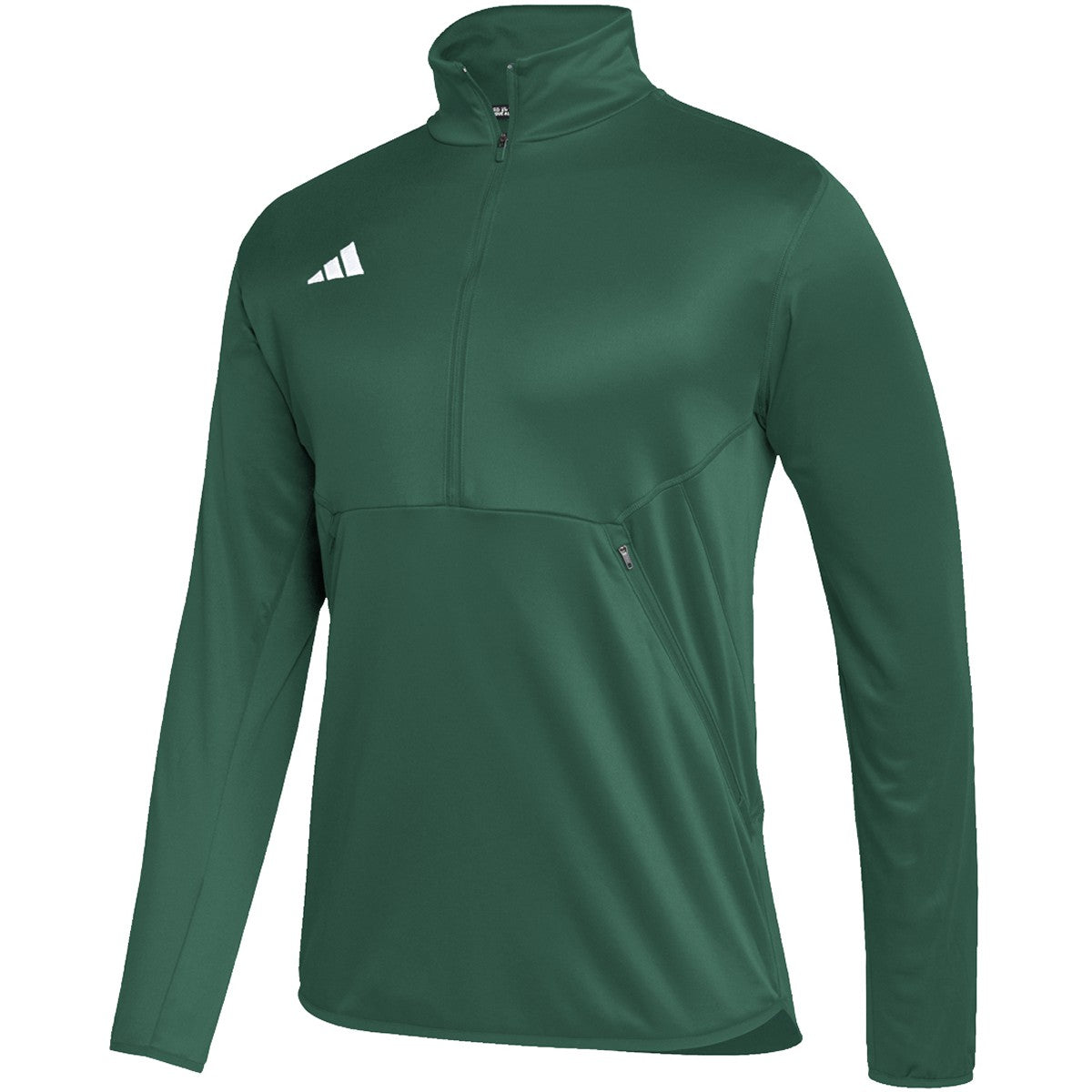 adidas Men's Sideline Knit 1/4 Zip Jacket Mens Apparel Sweatshirts & Fleece