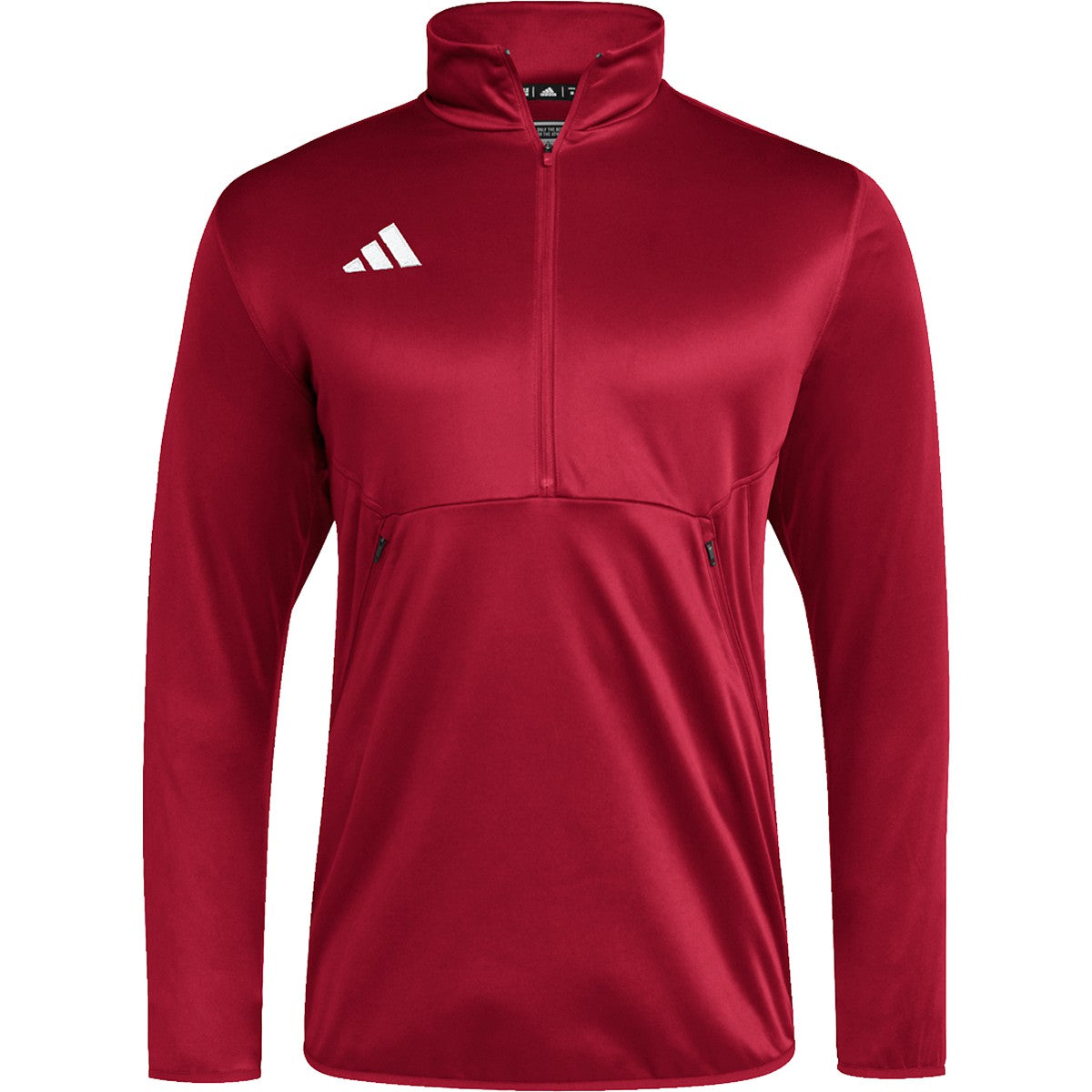 adidas Men's Sideline Knit 1/4 Zip Jacket Mens Apparel Sweatshirts & Fleece