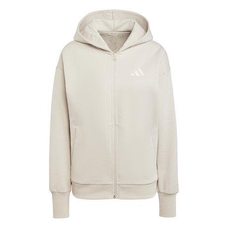 adidas Women's ALL SZN Fleece Full-Zip Hoodie Womens Apparel Sweatshirts & Fleece