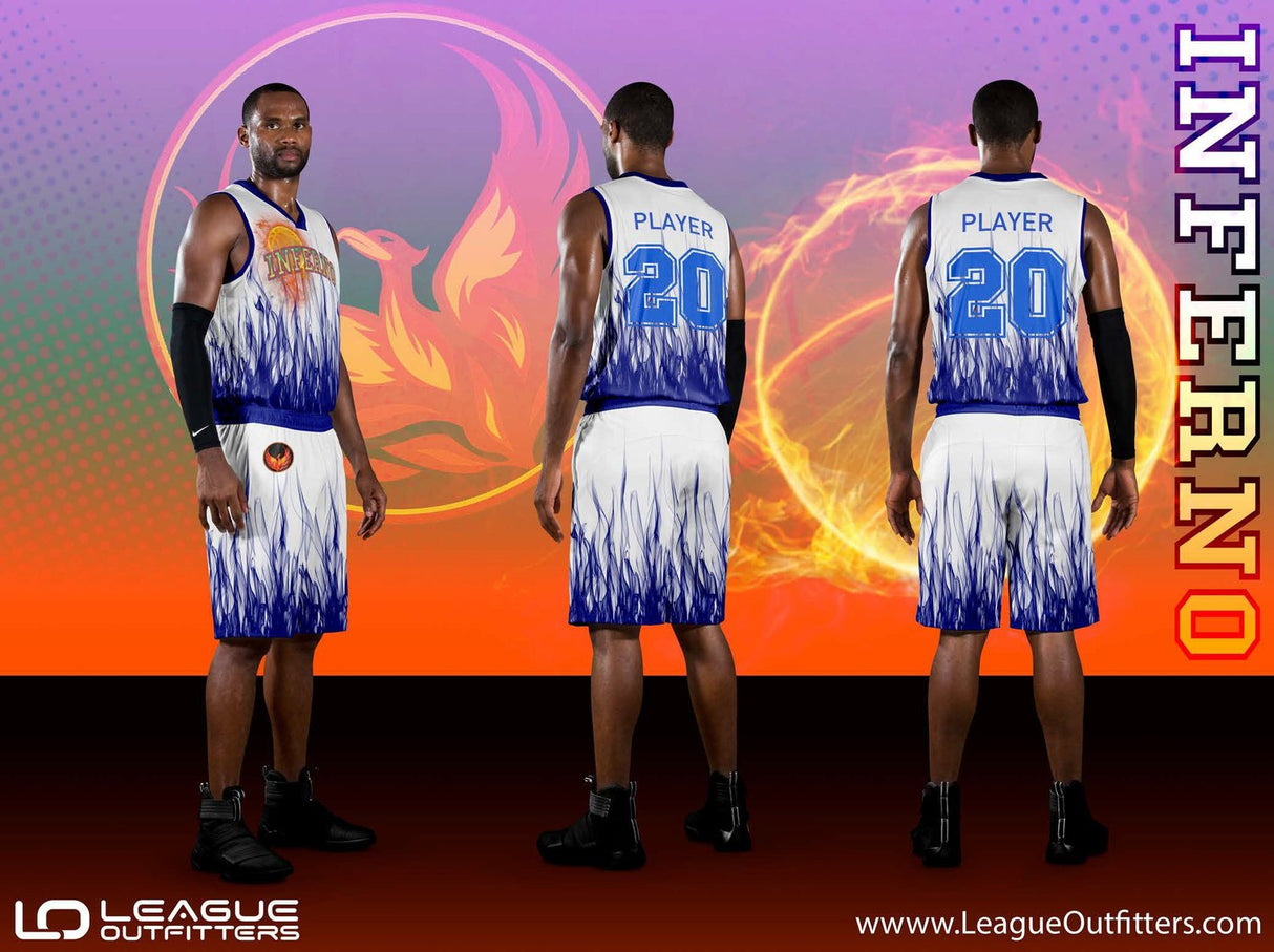 League Outfitters Value Fully Sublimated Reversible Basketball Jersey Team Basketball Jerseys