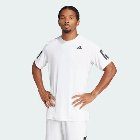 adidas Men's Club Tennis Climacool 3-Stripes T-Shirt Tennis & Racquet Apparel All