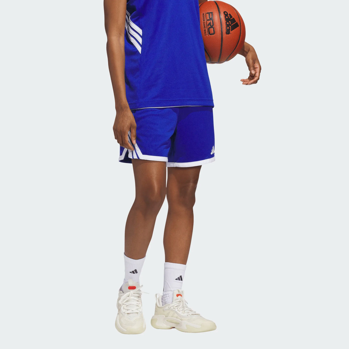 adidas Women's Everyday 7" Pro Basketball Shorts-3