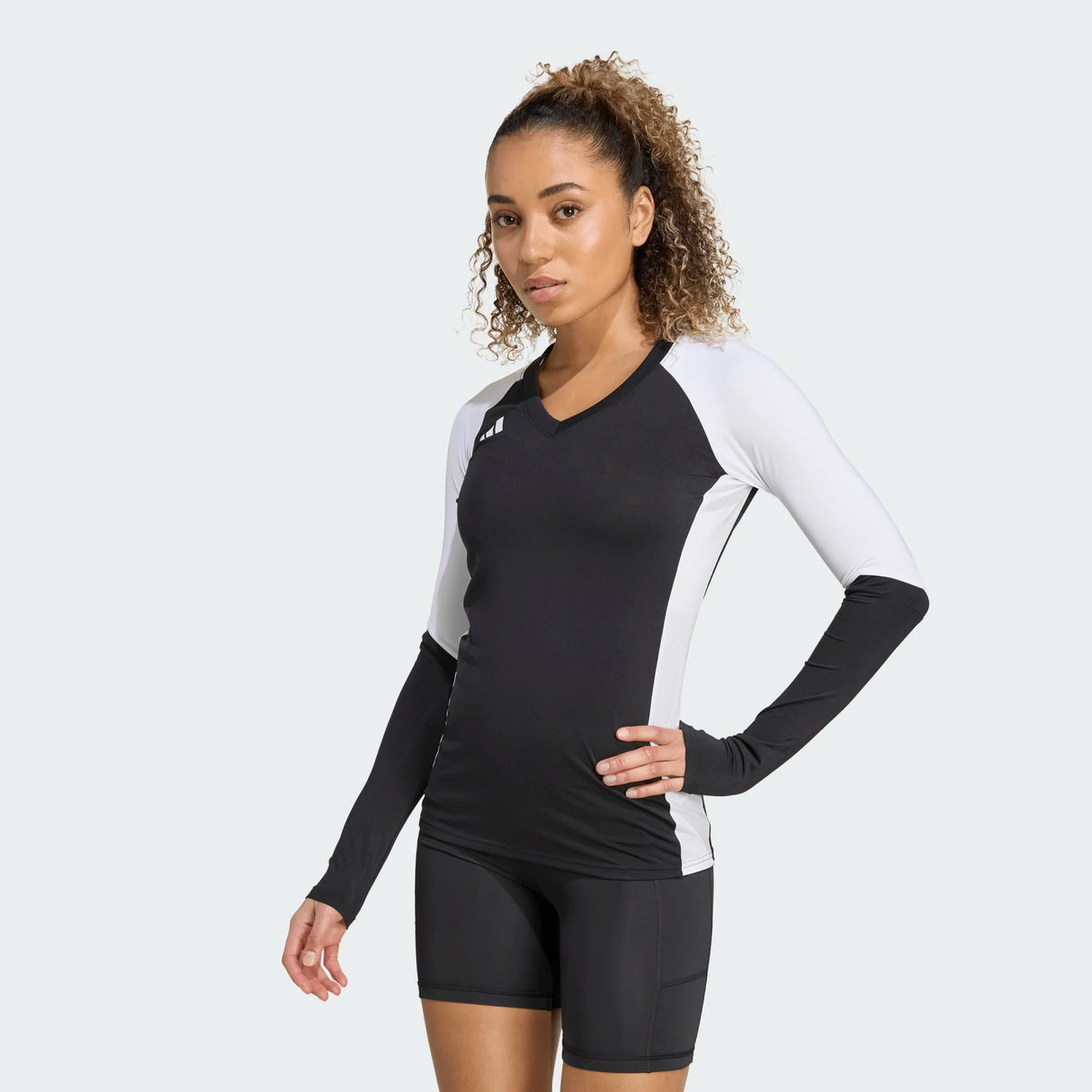 adidas Women's Quickset Long Sleeve Volleyball Jersey