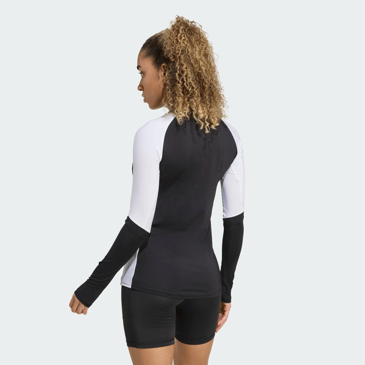 adidas Women's Quickset Long Sleeve Volleyball Jersey-2