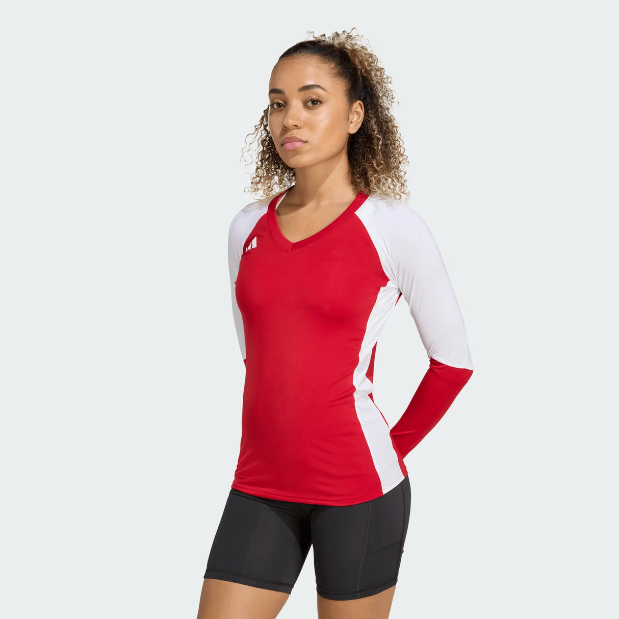 adidas Women's Quickset Long Sleeve Volleyball Jersey