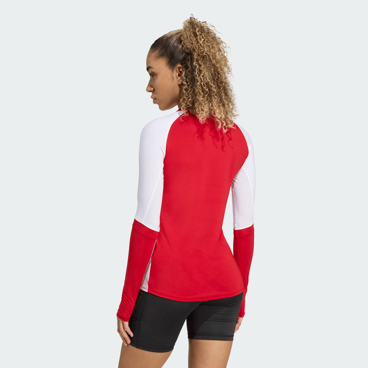 adidas Women's Quickset Long Sleeve Volleyball Jersey-2