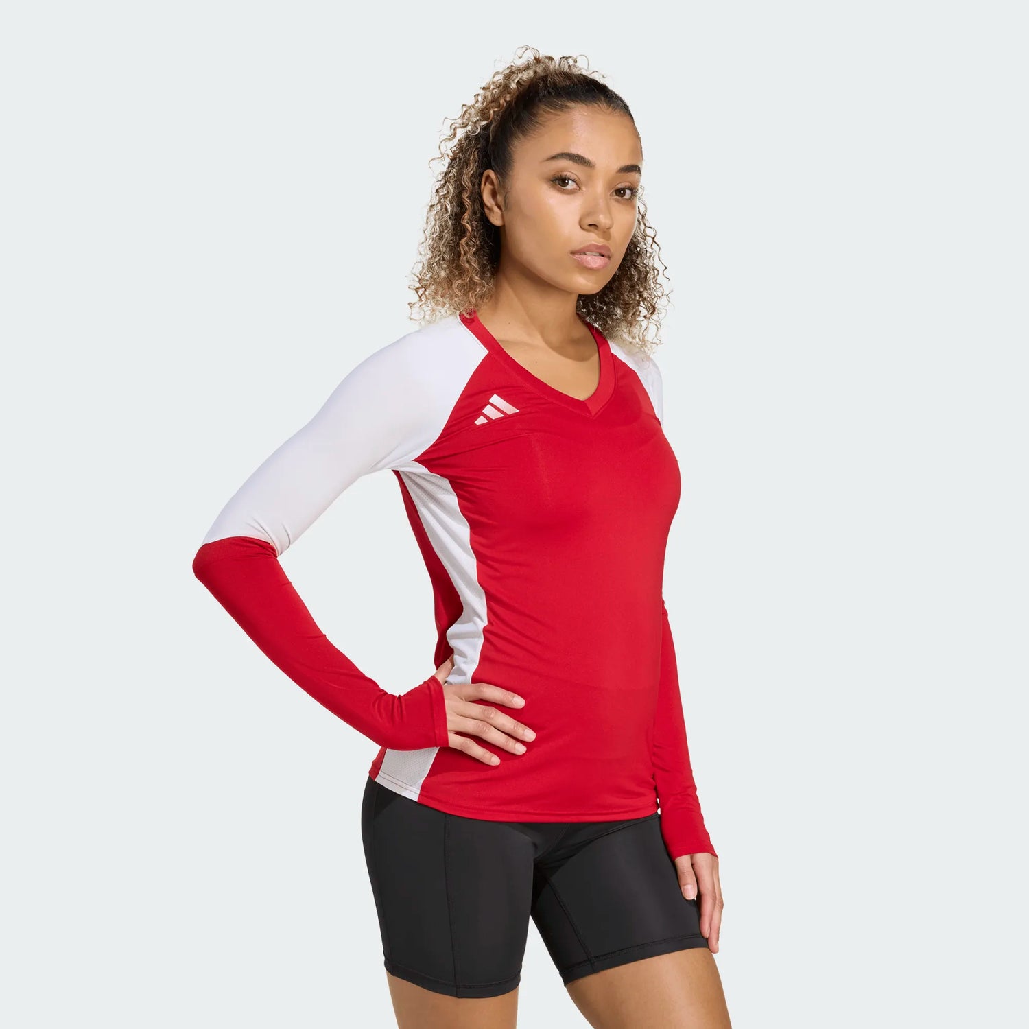 adidas Women's Quickset Long Sleeve Volleyball Jersey Volleyball apparel all