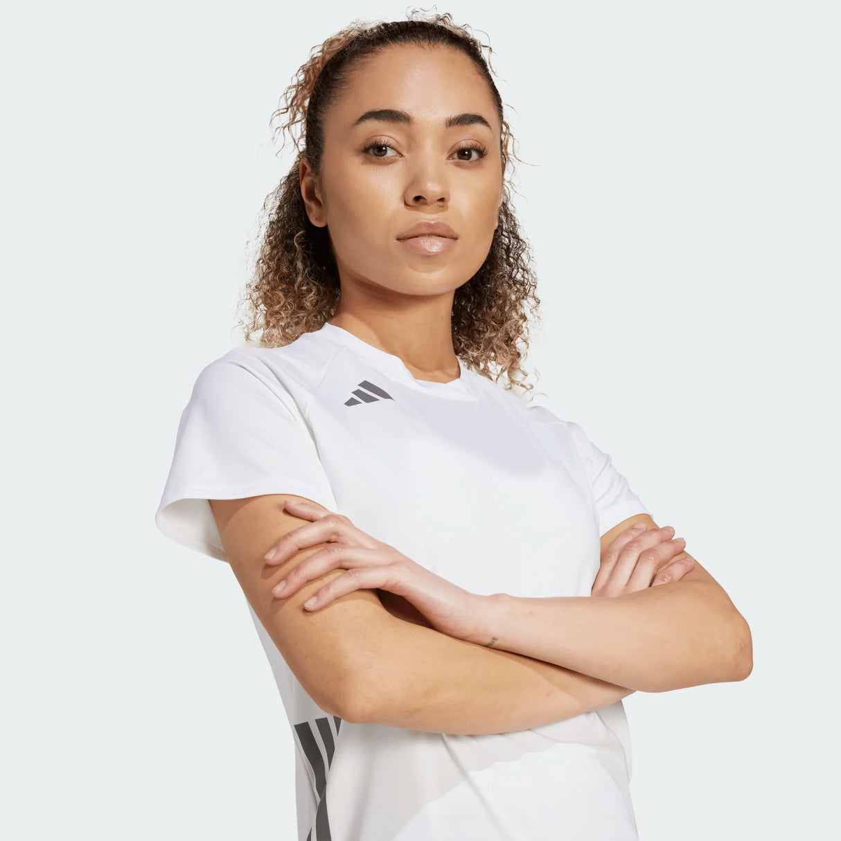 adidas Women's Hilo Short Sleeve Tall Volleyball Apparel All