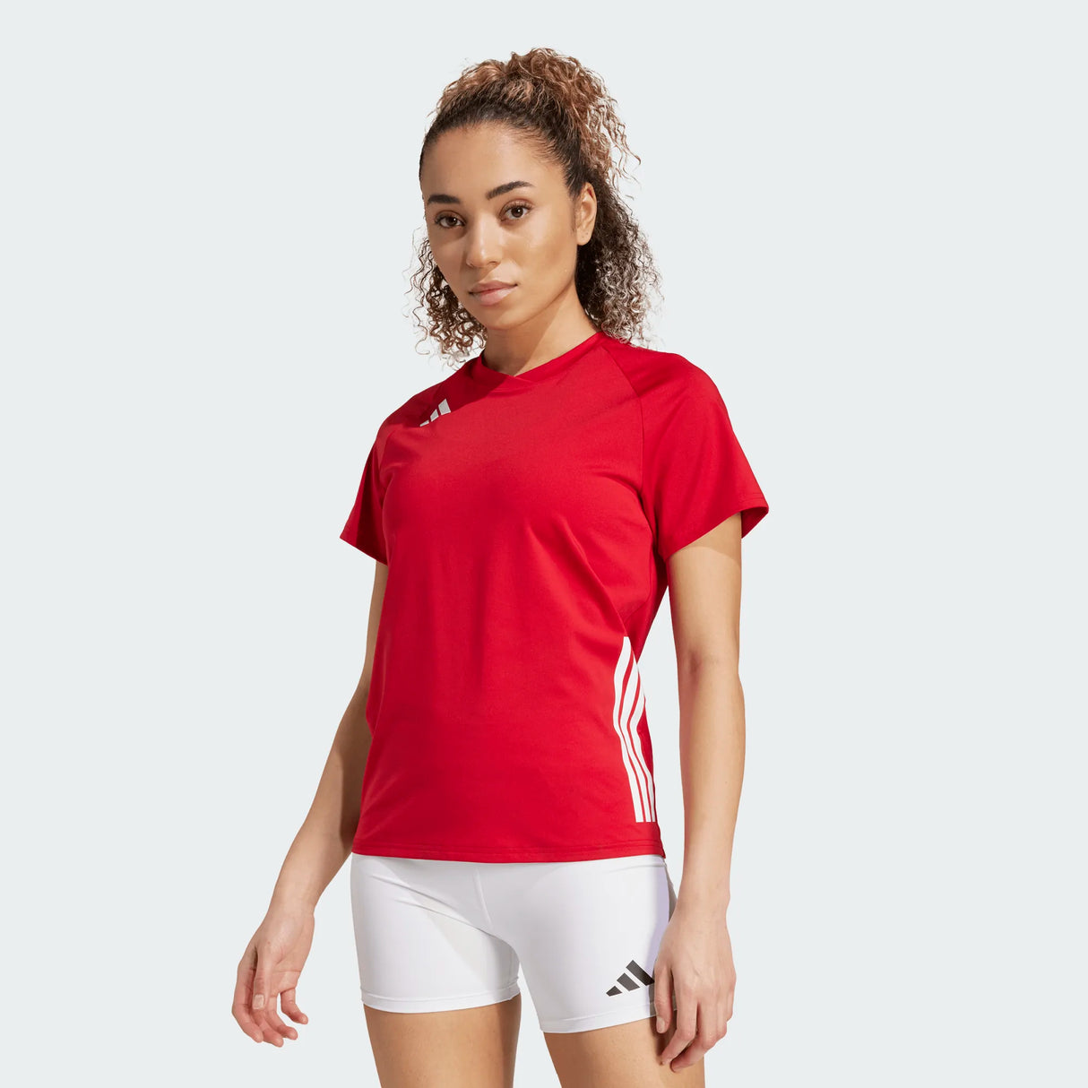 adidas Women's Hilo Short Sleeve Tall Volleyball Apparel All